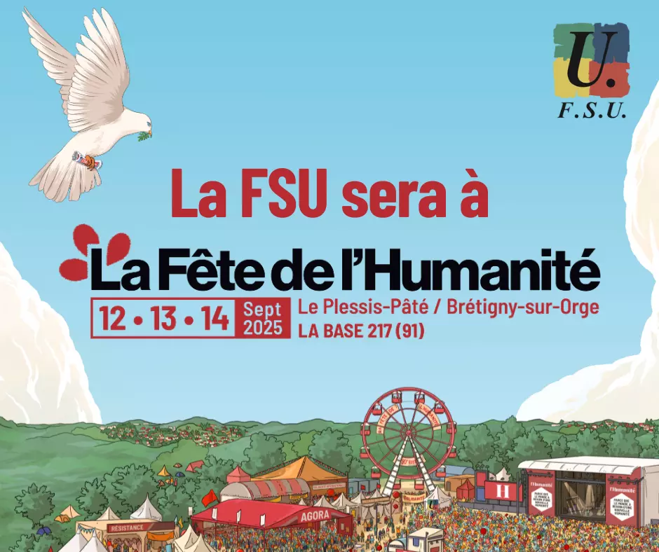 annonce fête de l'huma (Publication Facebook)