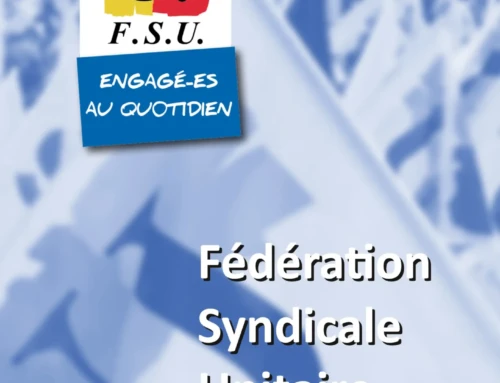 Livret de présentation de la FSU