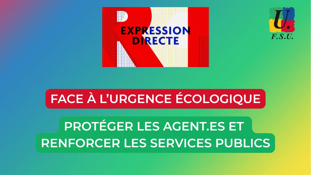Face à l’urgence écologique